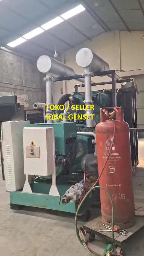 Genset Gas 250 kVA Doosan Gas Engine