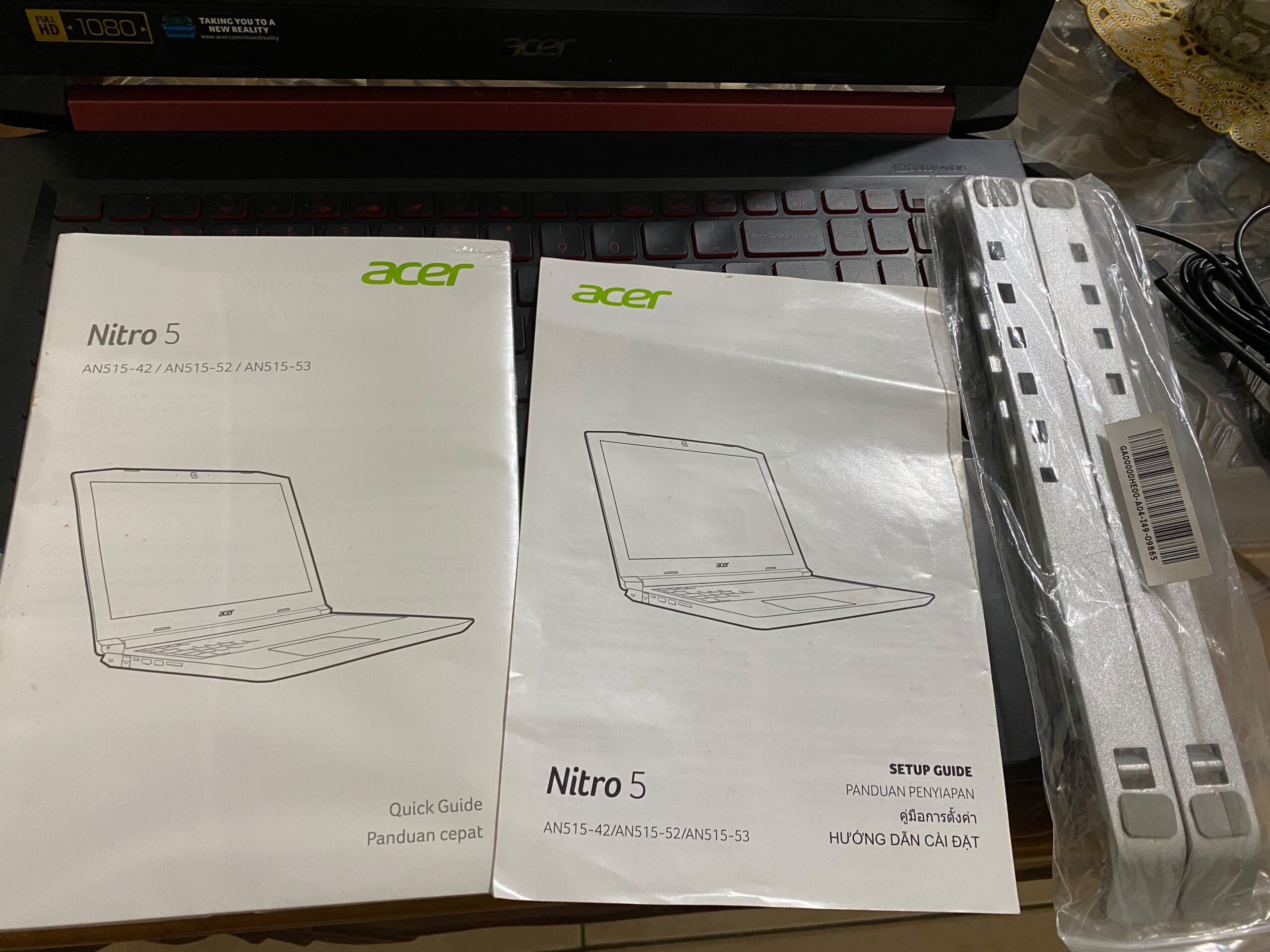 Jual laptop acer nitro 5 spek gahar anti lelet cocok buat desain grafis gaming modeling 3d kantoran bekas bagus murah lokasi medan