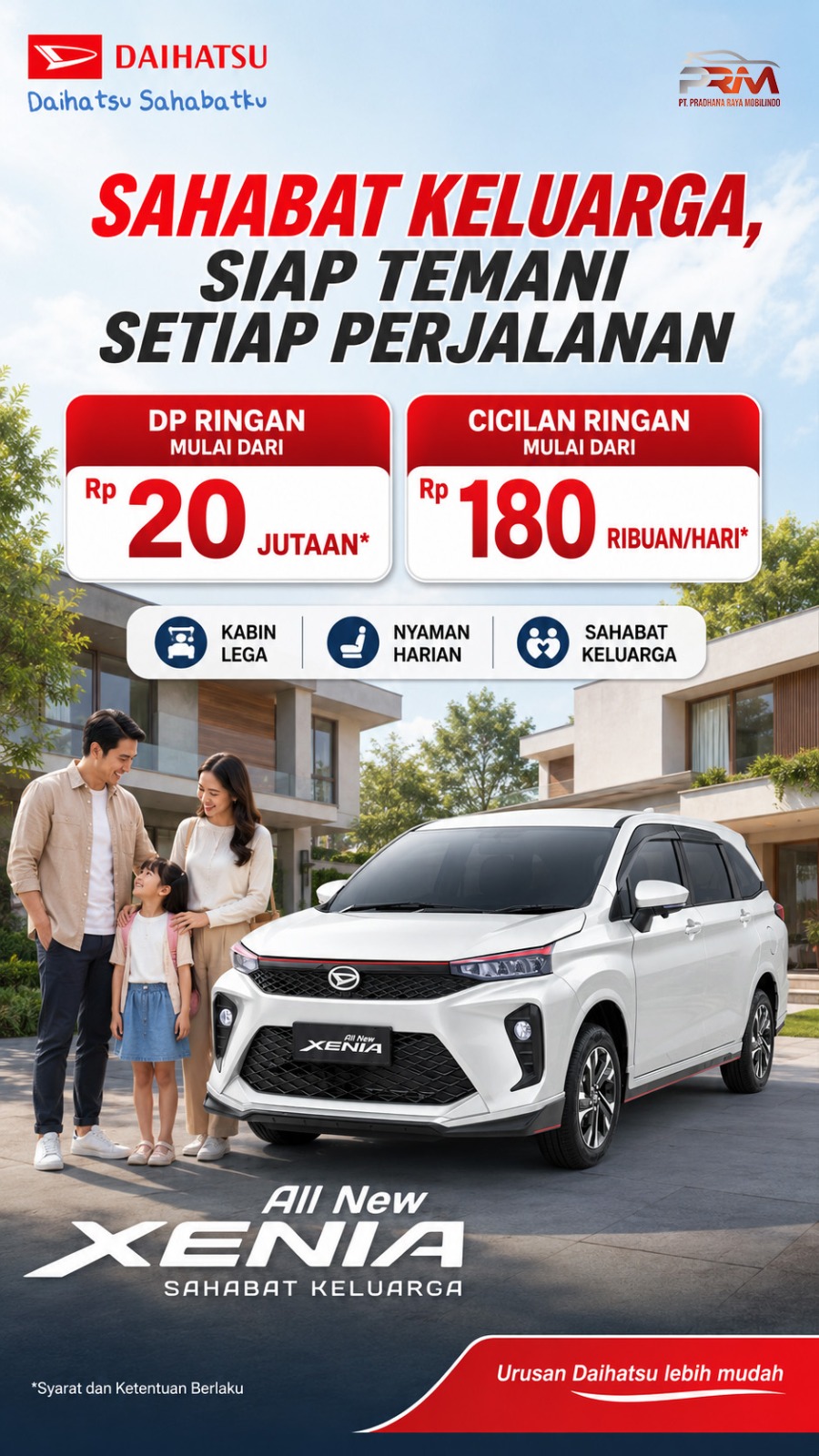 DAIHATSU ALL NEW XENIA [MOBIL BARU]