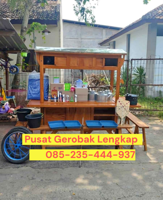 MURAH! Harga Gerobak Jualan Kayu Boyolali