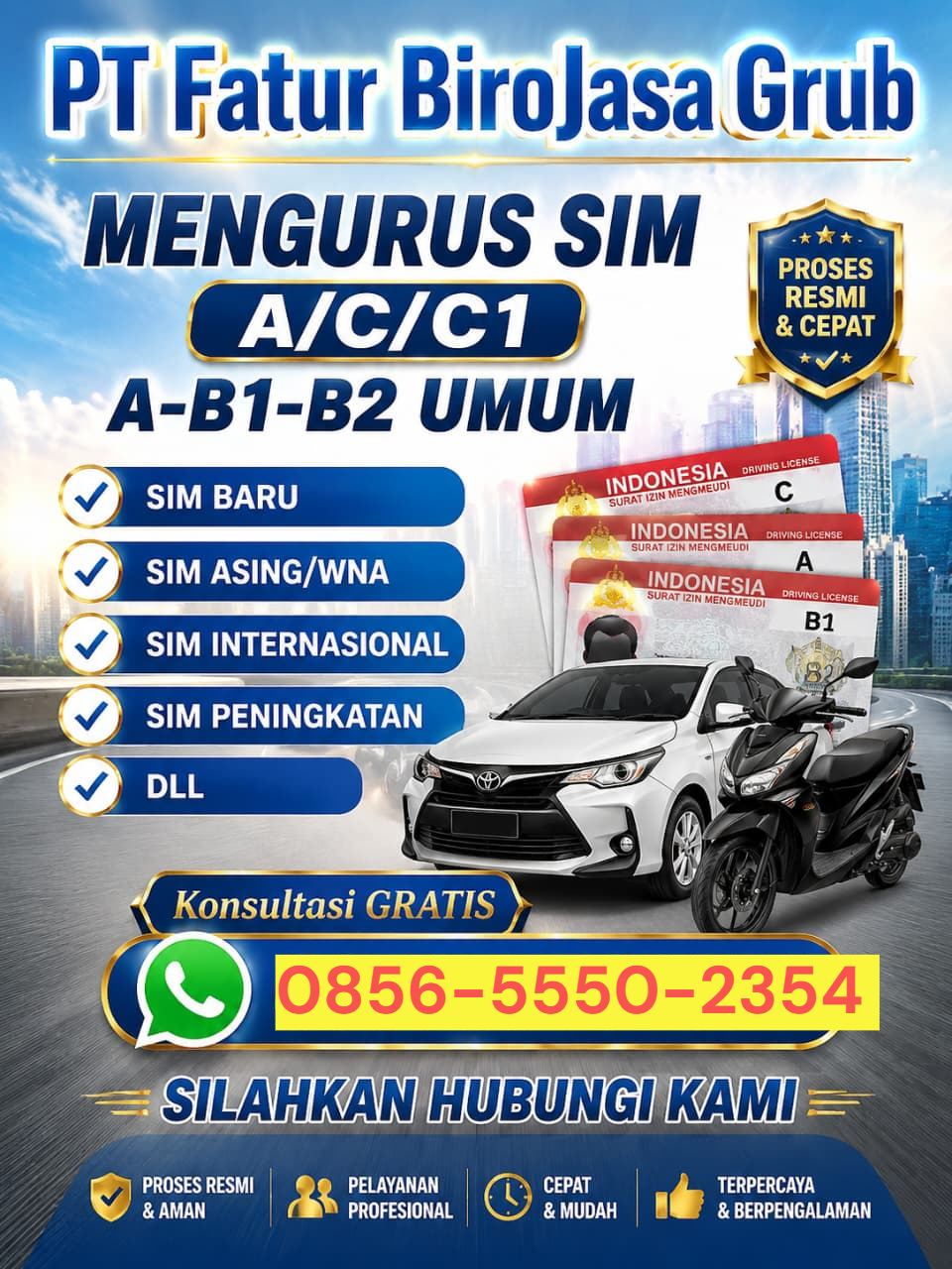 PT.FATUR BIROJASA GROUP, Biro Jasa Perizinan Bandung