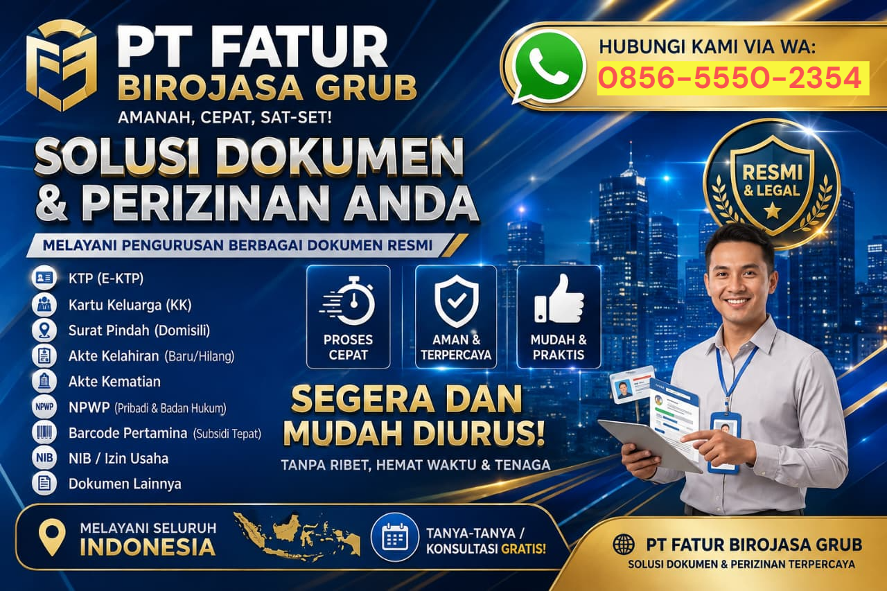 PT.FATUR BIROJASA GROUP, Biro Jasa Perizinan Bandung