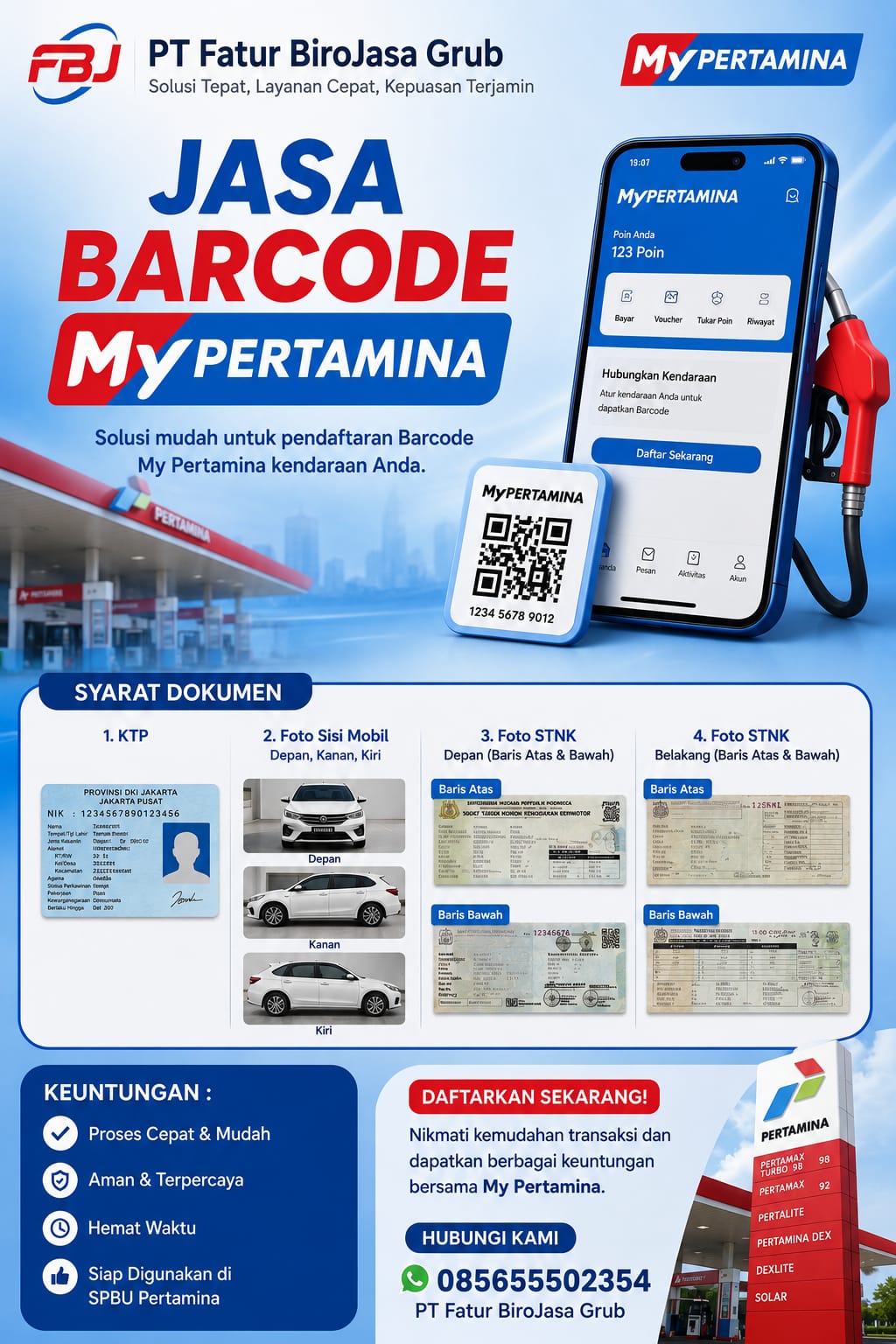 PT.FATUR BIROJASA GROUP, Biro Jasa STNK / Dokumen Bandung