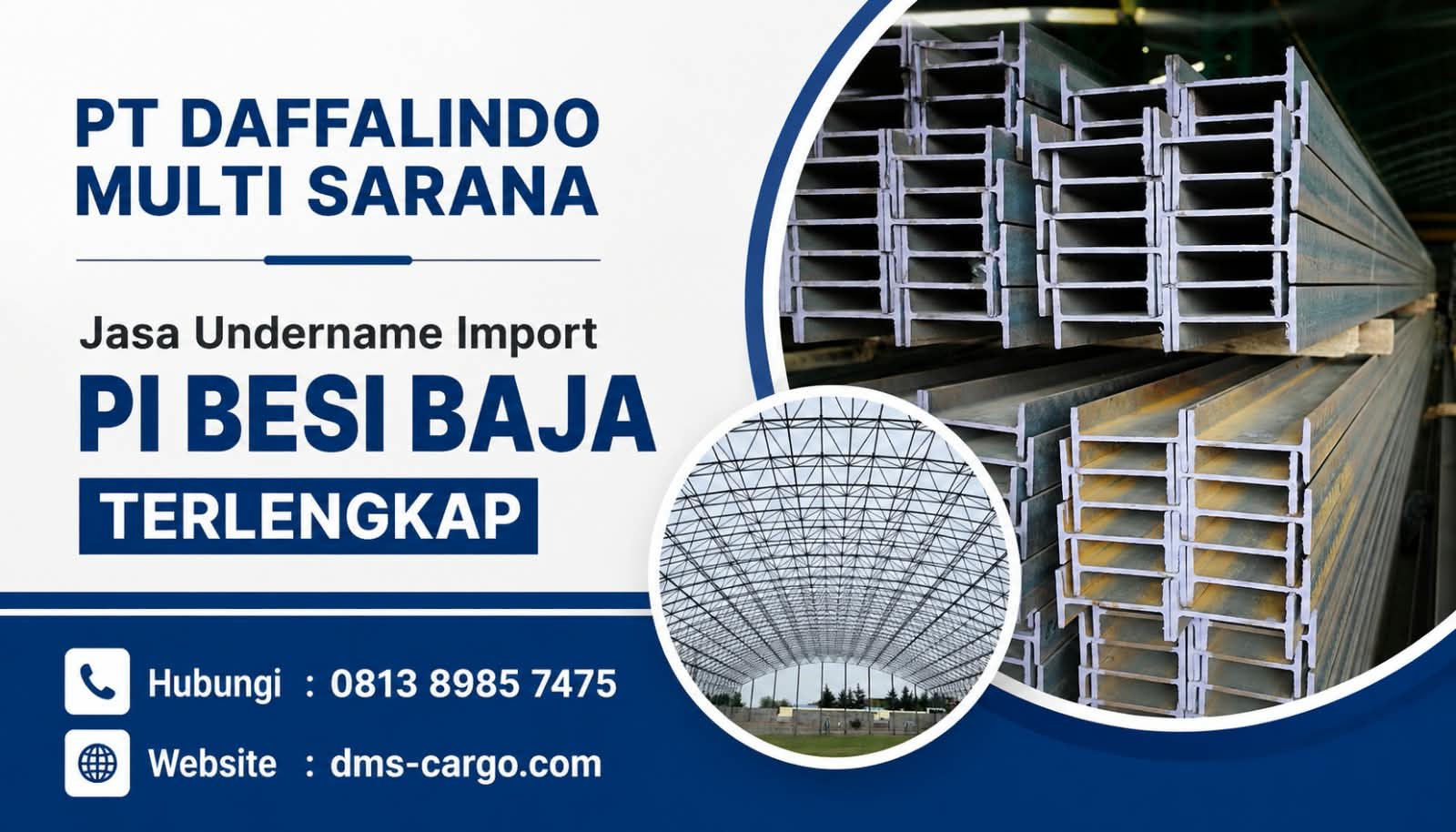 Udername Import Besi Baja Stell Struktur 73089099 | Jasa Udername Import Jakarta