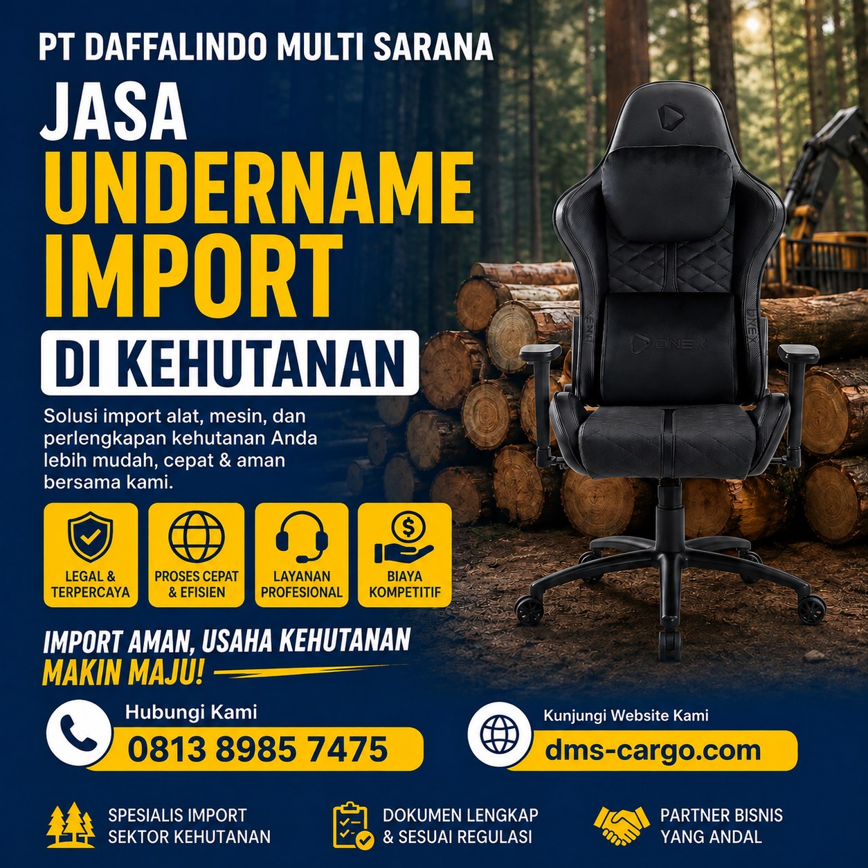 Jasa Sewa Undername Import DI Kehutanan Jakarta | izin Import DI Kehutanan