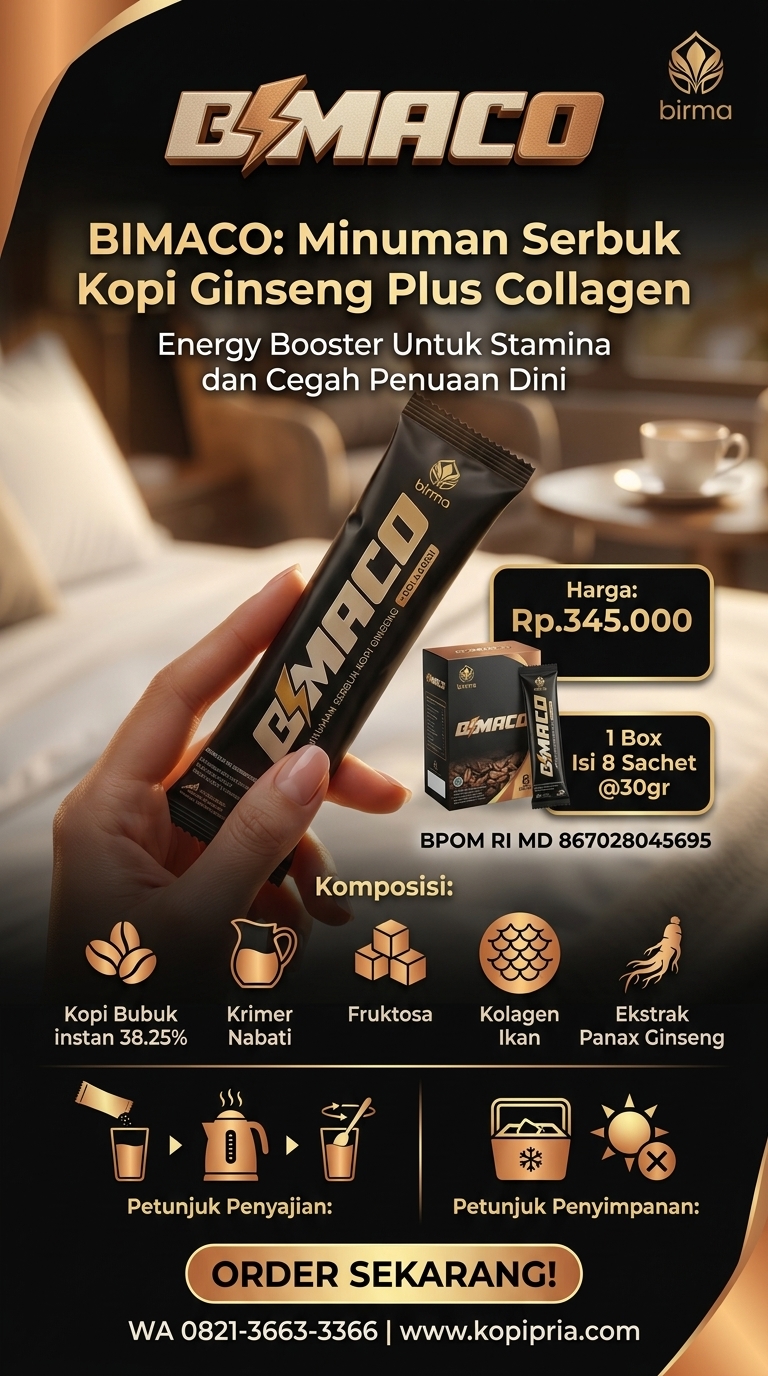 Distributor Resmi Kopi BIMACO