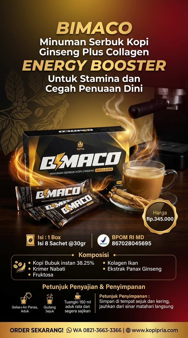 Distributor Resmi Kopi BIMACO