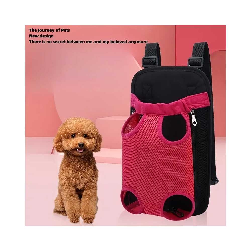 Yelesley Tas Gendongan Ransel Anjing Kucing Pet Carrier Size L – Y-38