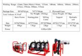 Jual Mesin Penyambung Pipa HDPE Hydraulic 12 Inch 315mm – Butt Fusion Machine Hydraulic