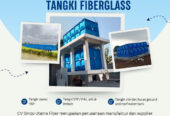 Tangki Air Fiberglass FRP | Roof Tank & Ground Tank Custom Banjarmasin Kalimantan Selatan