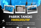 Tangki Fiberglass FRP-Jual Tangki Air Panel & Silinder Purbalingga Jawa Tengah