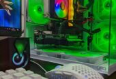 PC GAMING EDITING • I7 7700 • 16GB RAM • 256GB SSD • 2TB HARDISK • RADEON RX 580 • LAYAR 24INCH