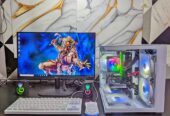 PC GAMING EDITING • I7 7700 • 16GB RAM • 256GB SSD • 2TB HARDISK • RADEON RX 580 • LAYAR 24INCH