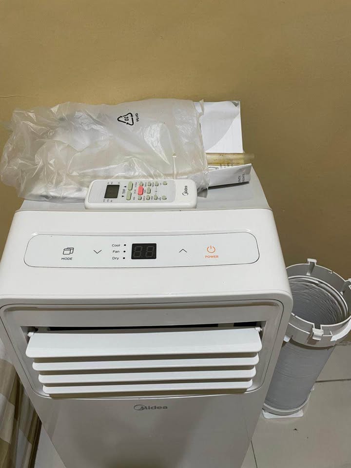 Ac portable midea 1/2pk murah