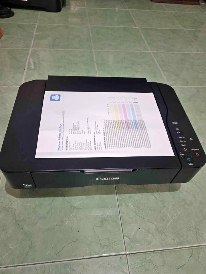 Printer canon mp237 tinggal print