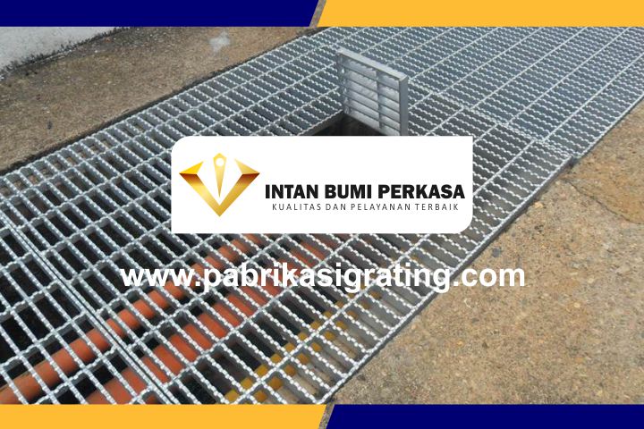 Jual Grating Steel Sampang untuk Industri, Pabrik & Konstruksi
