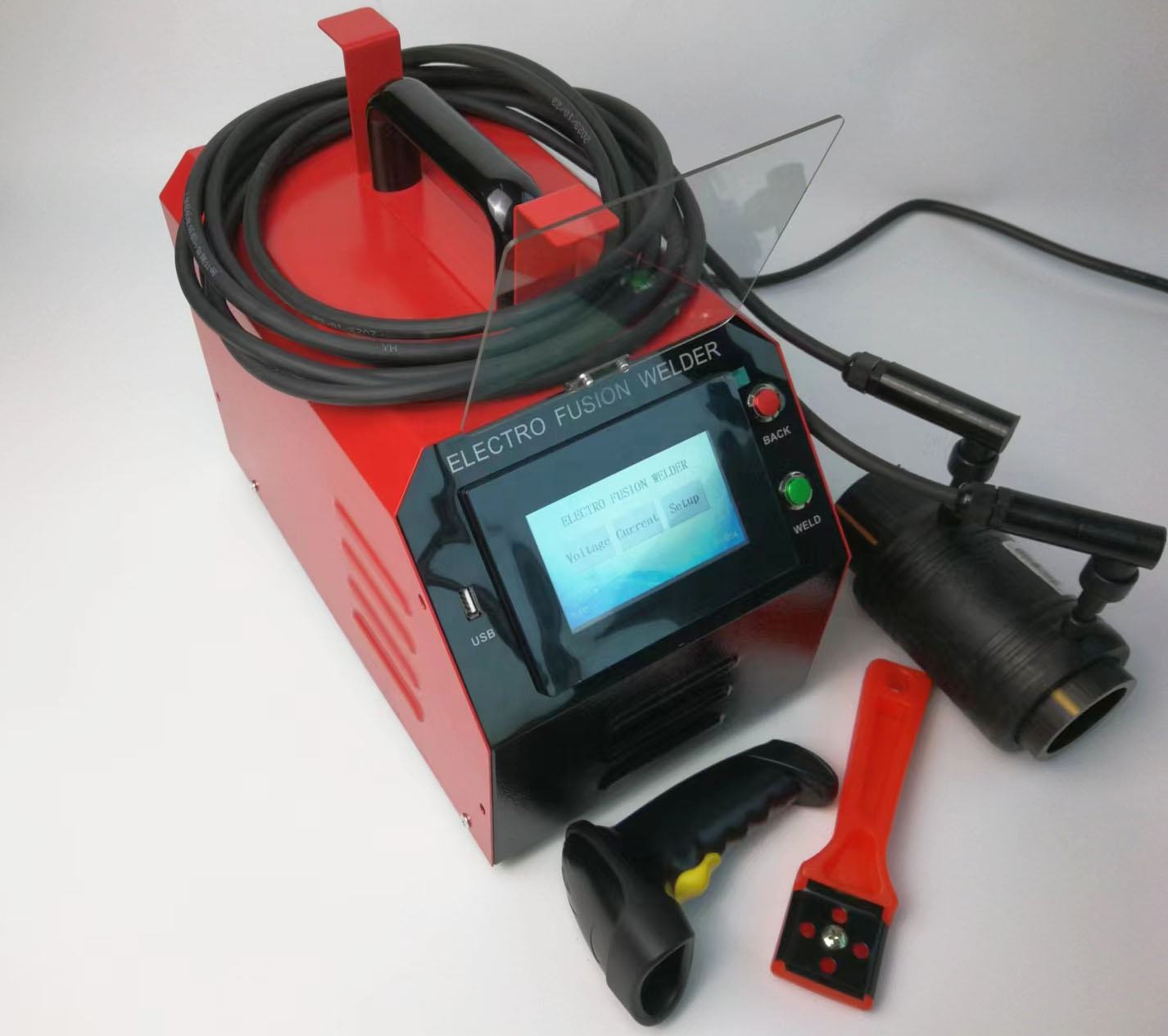 Mesin Las Electrofusion HDPE Automatic Digital