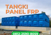 Jual Tangki Panel FRP Kapasitas dan Dimensi Sesuai Custom untuk Proyek Pembangunan / Industri di Indonesia