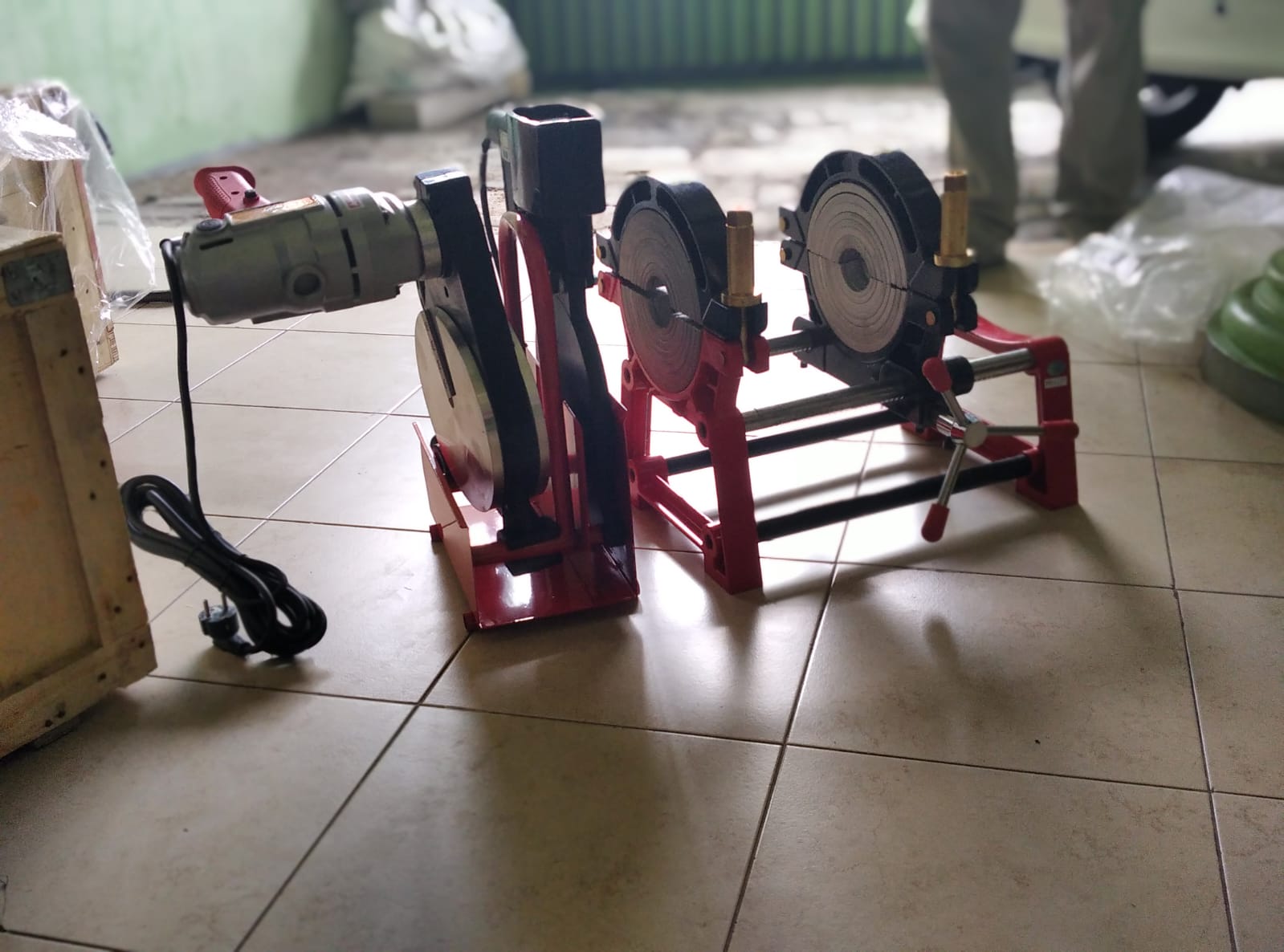 Jual Mesin Las Pipa HDPE 200mm Manual