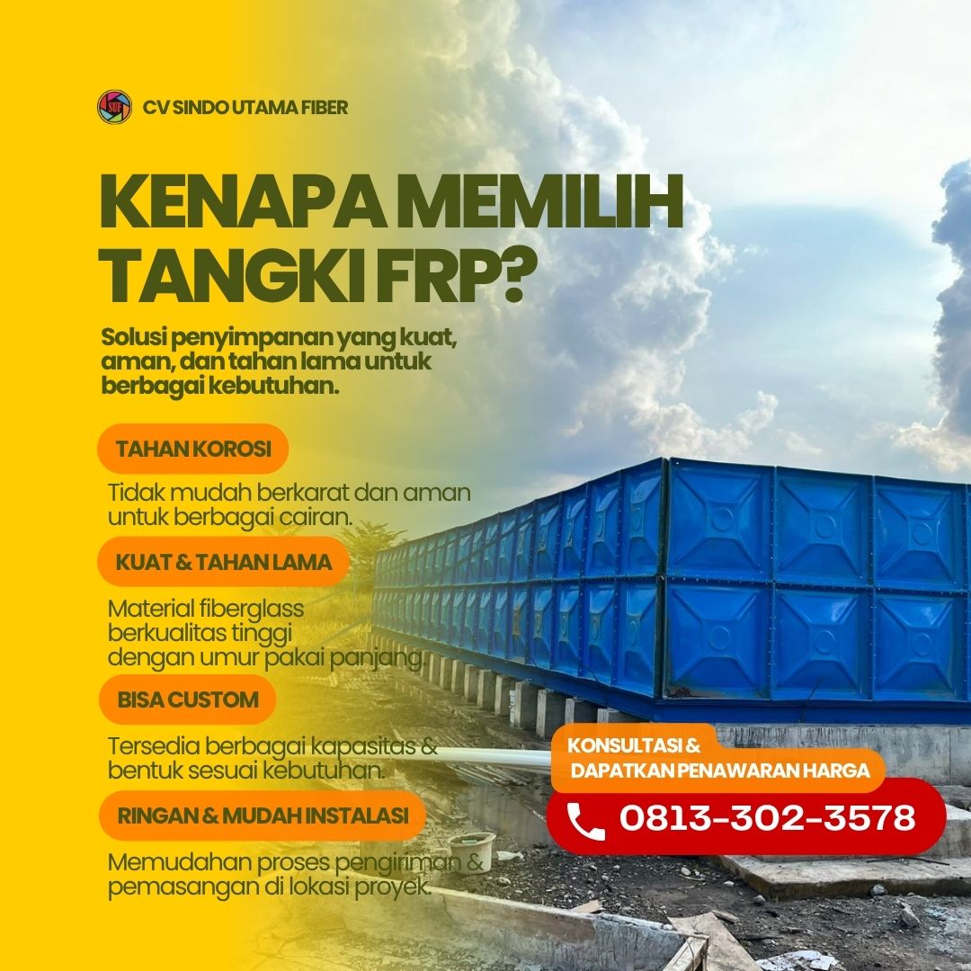 Roof Tank Wonosobo Praktis untuk Memenuhi Kebutuhan Air pada Berbagai Bangunan