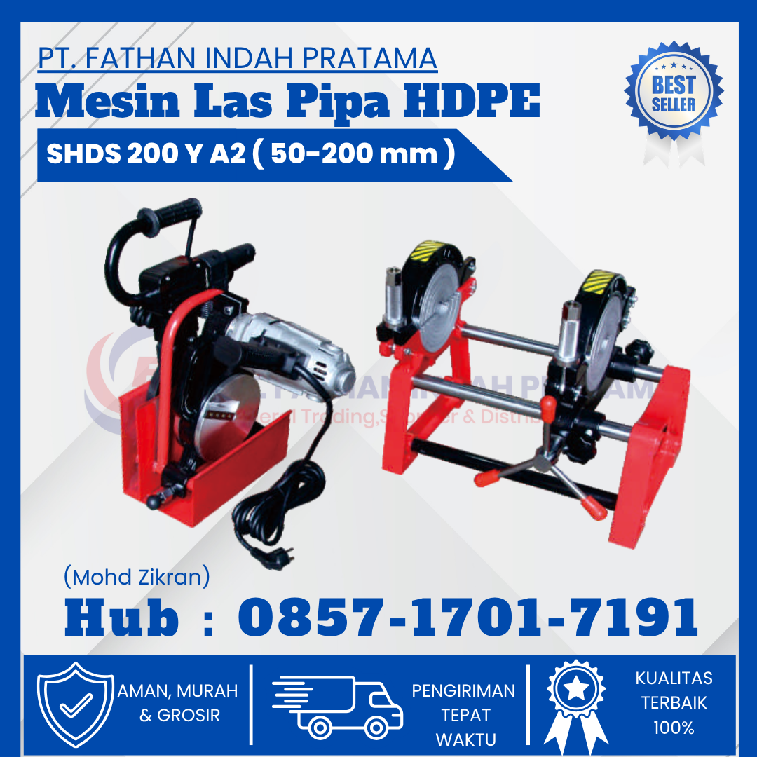 Redy Mesin Las Pipa Hdpe Murah