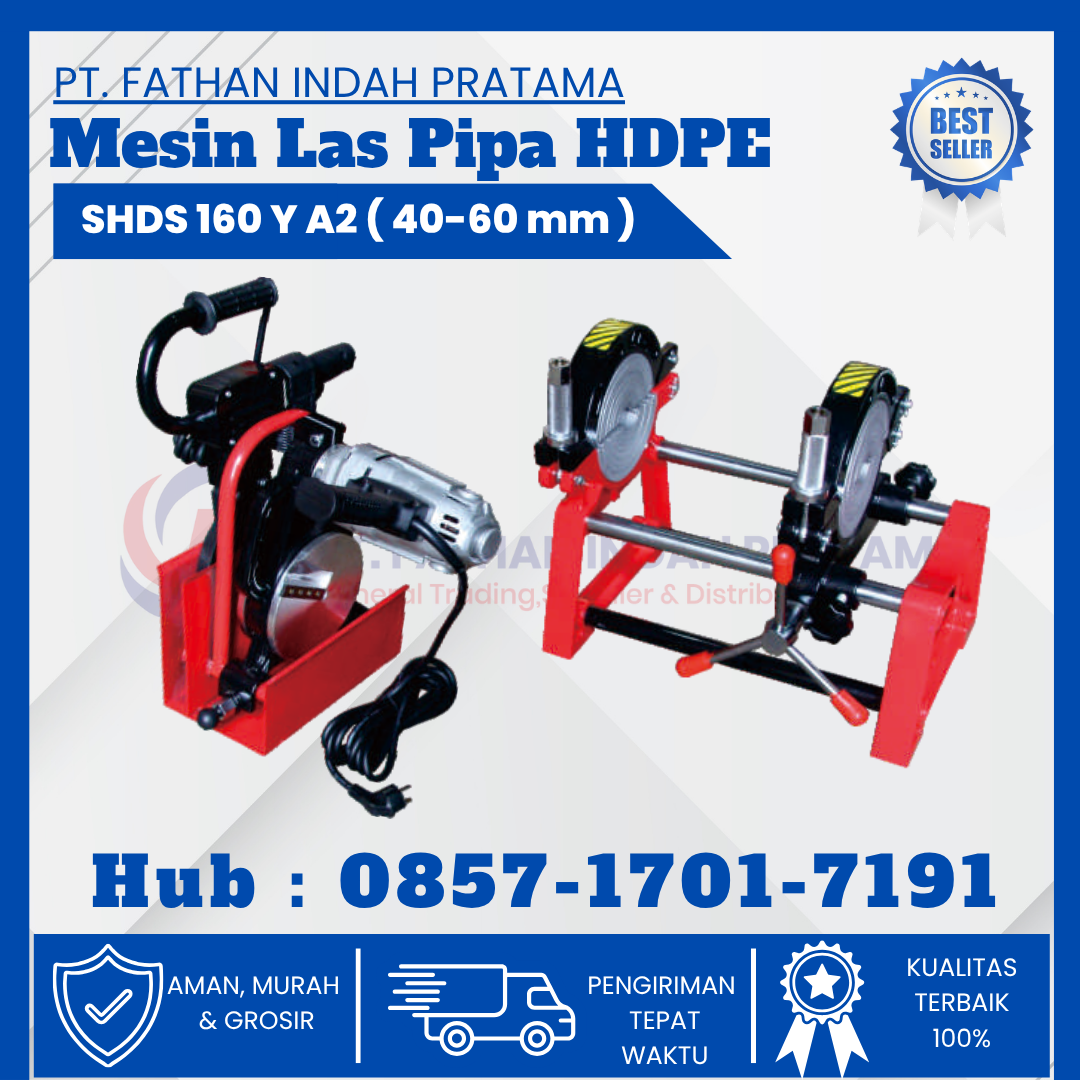 READY Mesin Las Pipa Hdpe