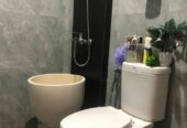 Bak mandi tipe mangkuk material terazzo murni