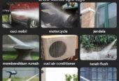 Alat cuci motor mobil steam medan semburan kencang high pressure produk BIG SALE