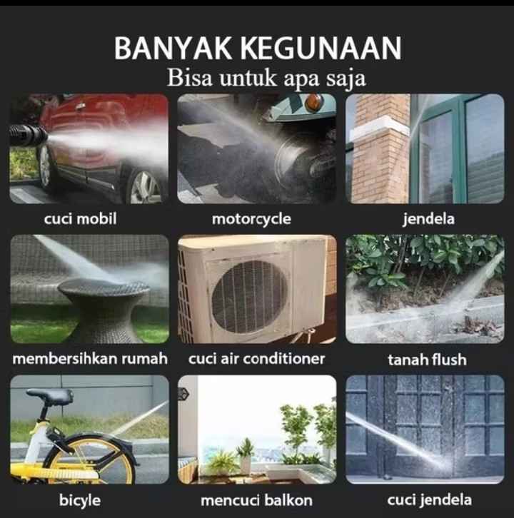 Alat cuci motor mobil steam medan semburan kencang high pressure produk BIG SALE
