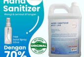 HandSanitizer MedLab 5 Liter, Free botol spray 60ml