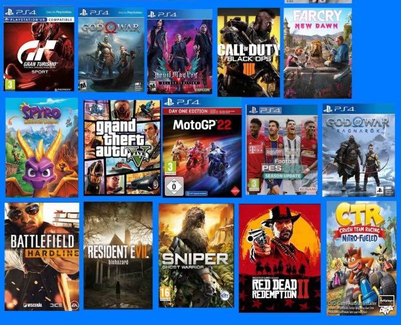 Ps4 slim hen 500gb+fullgame bebas request ps 4 slim hen