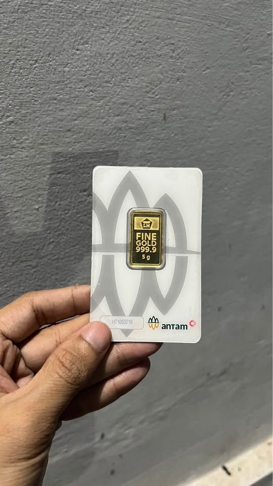 DI JUAL ANTAM LOGAM MULIA 5 GRAM