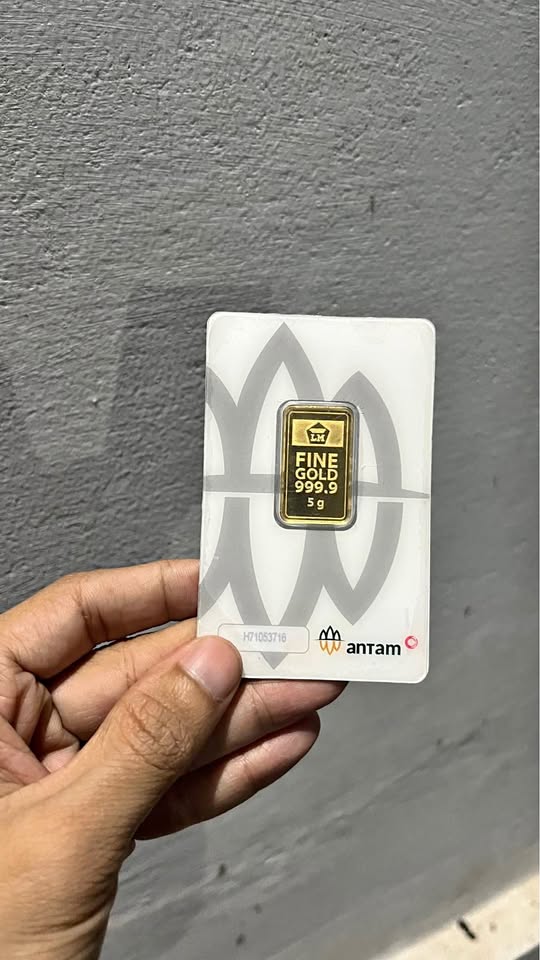 DI JUAL ANTAM LOGAM MULIA 5 GRAM