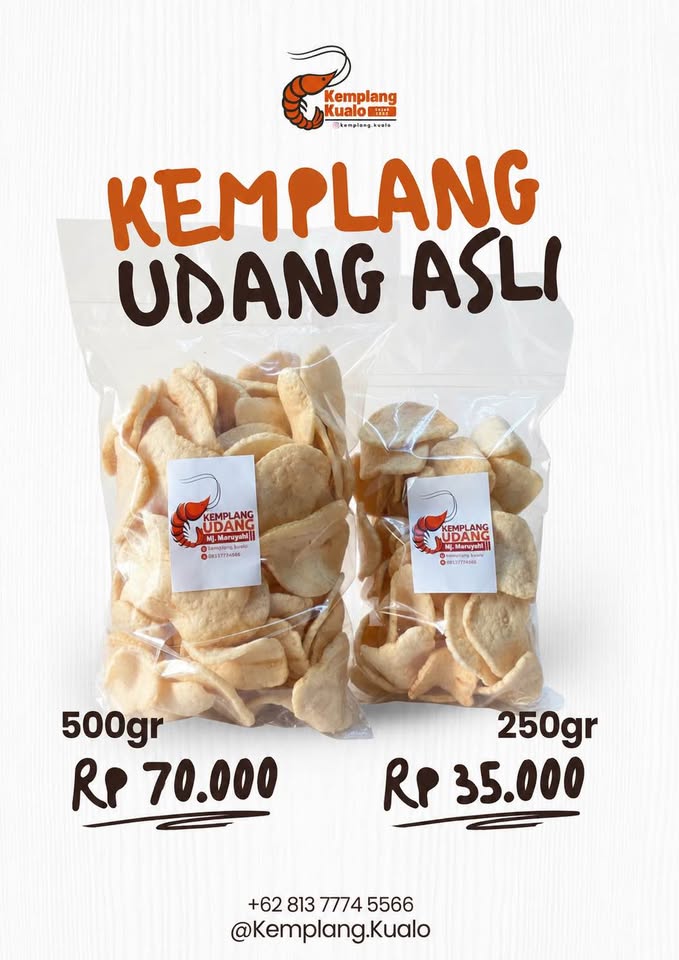 Agen Kemplang Udang Asli 100%