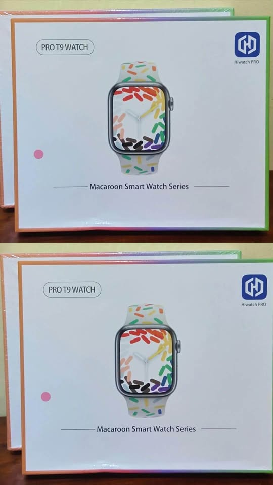 Smartwatch Pro T9 (Macaroon Smart Watch Series) – Baru! ⌚✨