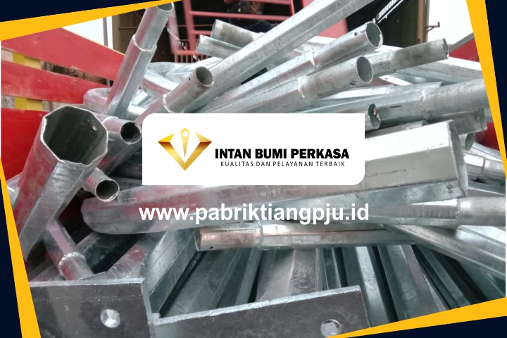 Produsen Tiang Lampu Jalan PJU Galvanis Surabaya