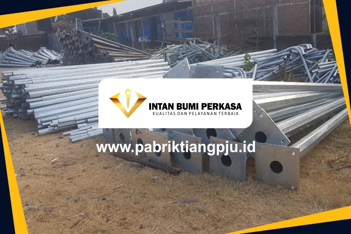 Produsen Tiang Lampu Jalan PJU Galvanis Madiun