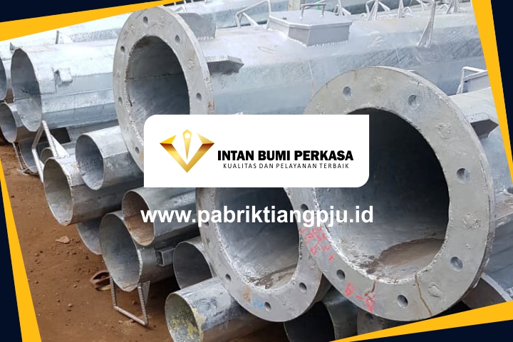 Produsen Tiang Lampu Jalan PJU Galvanis Probolinggo