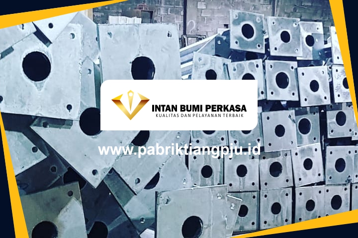 Produsen Tiang Lampu Jalan PJU Galvanis Sidoarjo