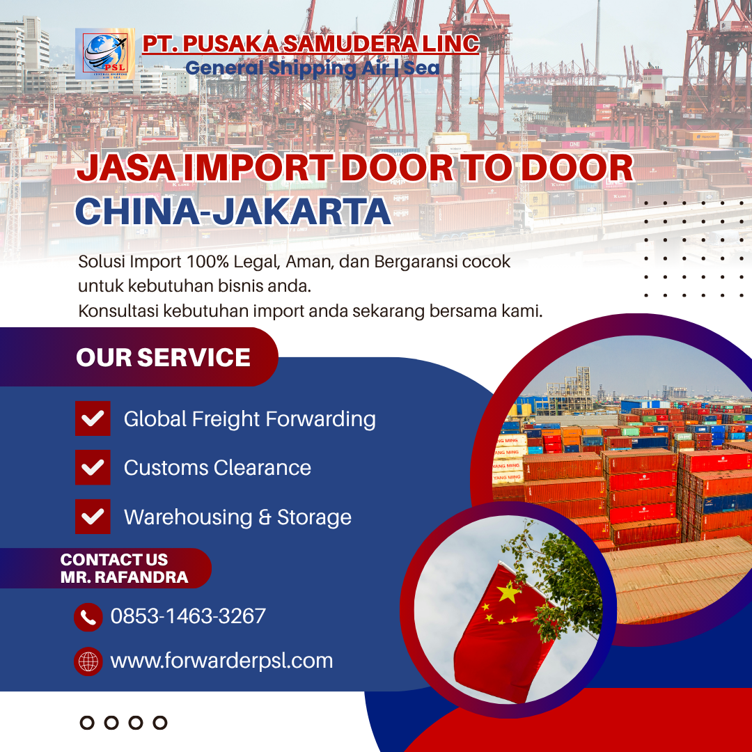Jasa Import Door To Door China-Jakarta