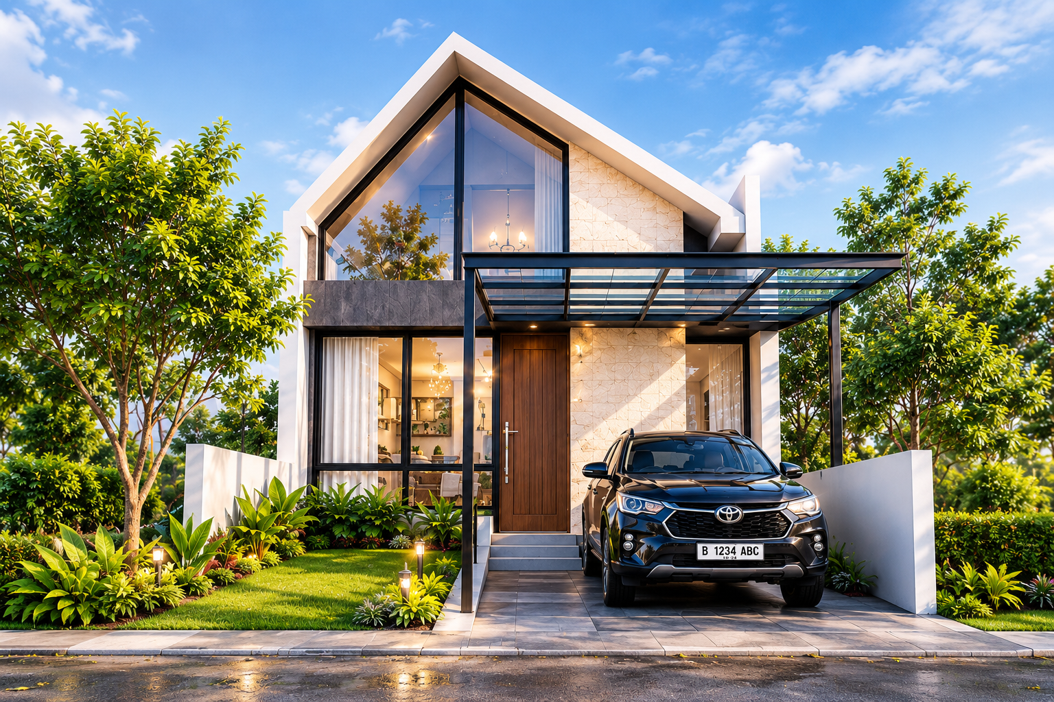 Dijual Rumah Inden Desain Sesuai Selera Anda Harga Menarik