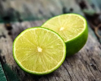 Jeruk nipis fresh baru saja panen